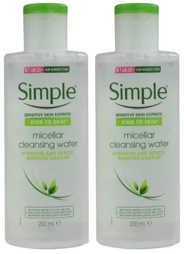 Vista 10 de Agua micelar Simple de limpieza, 6.7 onzas (pack de 3)