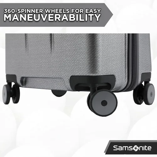 Vista 3 de Samsonite Tour Deluxe - Funda rígida para golf, bolsa de viaje de golf, carcasa ABS ligera y duradera, ruedas multidireccionales de 360 grados