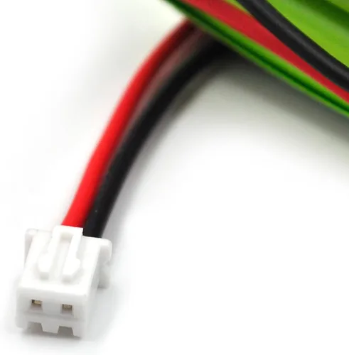 Vista 6 de Paquete de 2 baterías de repuesto para iluminación de emergencia/salida NI-MH de 7.2 V AAA 700 mAh para ANIC0191, ITI 34-051, Sanyo 6HRAAAU, ADT