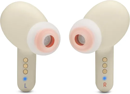 Vista 3 de JBL Live PRO+ TWS True Wireless in-Ear - Auriculares Bluetooth con cancelación de ruido, hasta 28 horas de batería, con micrófonos, carga Beige/arena