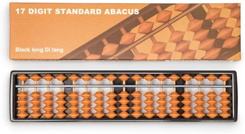 Vista 2 de Digital Standard Abacus-10.0 in-Calculadora profesional de soroban de 17 columnas (herramienta funcional y educativa)