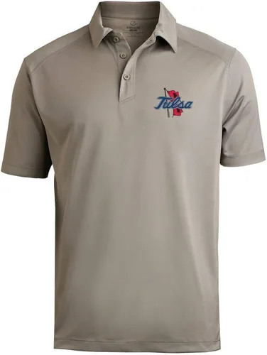 Vista 139 de Polo atlético de micro piqué NCAA para hombre Prime con cuello propio
