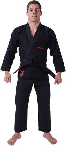 Vista 3 de Kingz Brazilian Jiu Jitsu Gi - Mens Premium BJJ Kimono - IBJJF Legal - 420gsm Pearl Weave Pro Competition - Ultralight