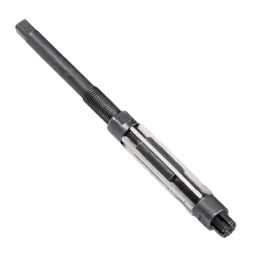 Vista 11 de uxcell Escariador de mano ajustable 10-10.75mm de acero de alta velocidad H8 de 6 hélices rectas herramienta de fresado cortador de fresado métrico