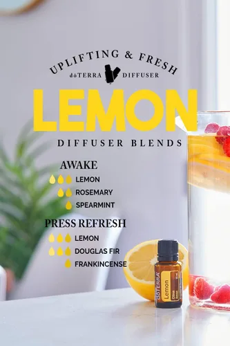 Vista 5 de Aceite esencial de limón DoTERRA, 0.5072 fl oz, 2