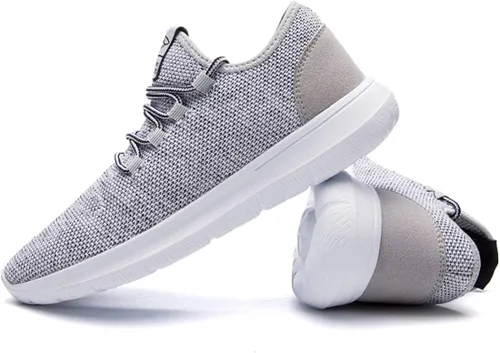 Vista 5 de KEEZMZ - Zapatos deportivos modernos y transpirables para hombres, zapatos ligeros para correr de malla, con una suela suave, estilo casual