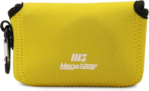 Vista 14 de Megagear Canon Powershot Sx730 Hs, Sx720 Hs, Sx710 Hs, G16, G15 Funda de neopreno ultra ligera para cámara, con mosquetón, color negro - MG1245