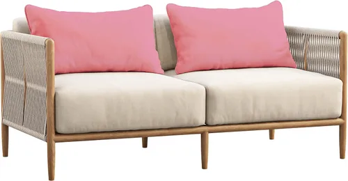 Vista 47 de Funda de almohada lumbar de tela de poliéster para interiores y exteriores, impermeable, rectangular, para todo tipo de clima, para muebles