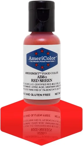 Vista 3 de AmeriColor Amerimist Color para Aerógrafo .65 Onzas, Azul Perla Brillante
