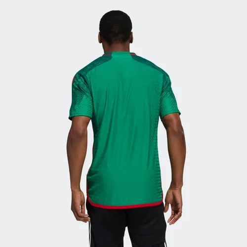 Vista 3 de adidas México 22 Home Authentic Jersey Hombre