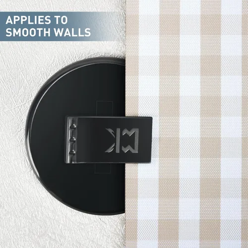 Vista 6 de Kitosun Clips adhesivos para cortina de ducha – Protectores de salpicaduras de agua para ducha de baño sujetan el forro de ducha para mantener