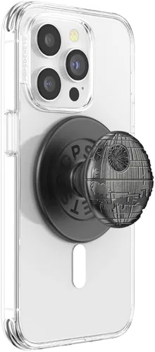 Vista 14 de PopSockets Agarre adhesivo para teléfono, soporte, soporte para teléfono, Star Wars - Millenium Falcon Aluminio