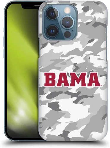 Vista 8 de Head Case Designs Officially Licensed University of Alabama UA Bama Hard Back Case Compatible with Apple iPhone 13 Pro