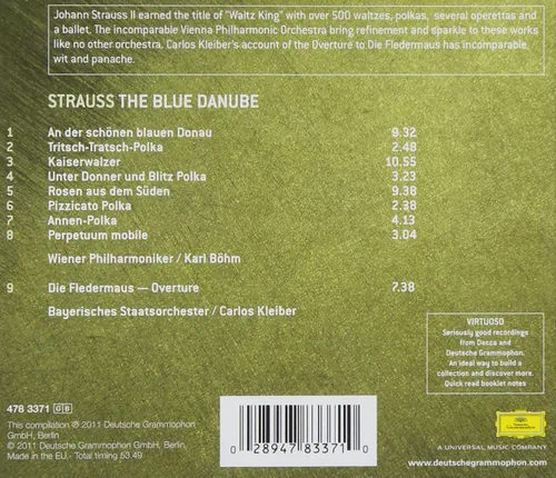 Vista 2 de VIRTUOSO Strauss The Blue Danube & Famous Viennese Waltzes