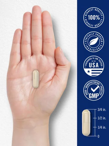 Vista 7 de Carlyle L Metilfolato 400 mcg 120 cápsulas vegetarianas Folato de metilo optimizado y activado Suplemento sin OMG y sin gluten por