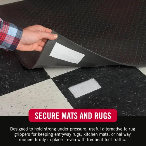 Vista 7 de Cinta adhesiva de fijación industrial marca VELCRO Grado profesional, resistencia de grado pesado, sostiene hasta 10 libras en superficies lisas