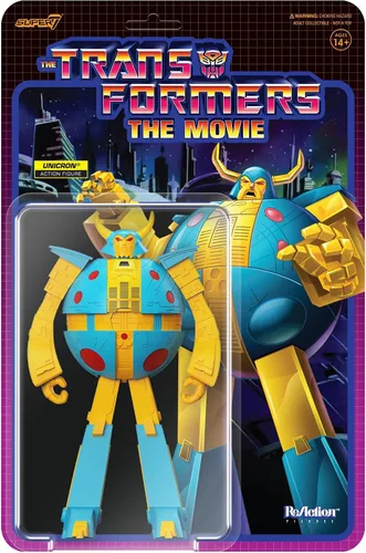 Vista 4 de Super7 Transformers Astrotrain Figura de Reacción de 3.7 pulgadas