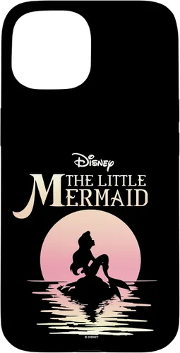 Vista 6 de iPhone 16 Disney La Sirenita Ariel Moon Silhouette Case