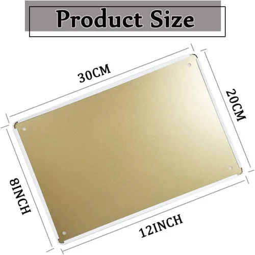 Vista 2 de Regalos para Hombres y Niños, Letrero Vintage de Metal de Lata Sin Límite de Velocidad, Arte de Pared para Garaje Cueva de Hombres, Placa Temática