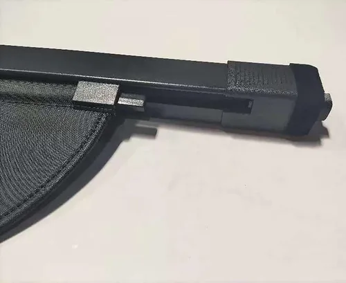 Vista 7 de Kaungka Cubierta protectora de carga compatible con GMC Acadia 2017-2023, resistente, color negro, protector retráctil para maletero trasero