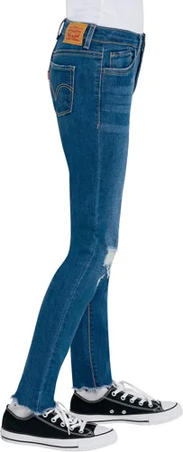 Vista 5 de Levi's Jeans ajustados de tiro alto 720 para niñas