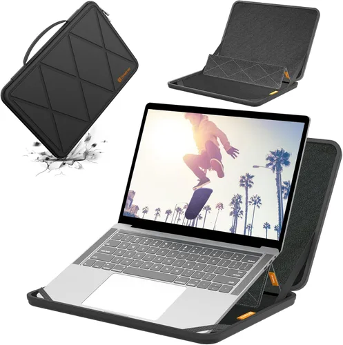 Vista 25 de Smatree MS23T Funda protectora dura EVA con soporte compatible para HP Pro x360 Fortis 11 G11/G10/G9 de 11.6 pulgadas, HP Fortis 11 G9 Q/x360 11 G3
