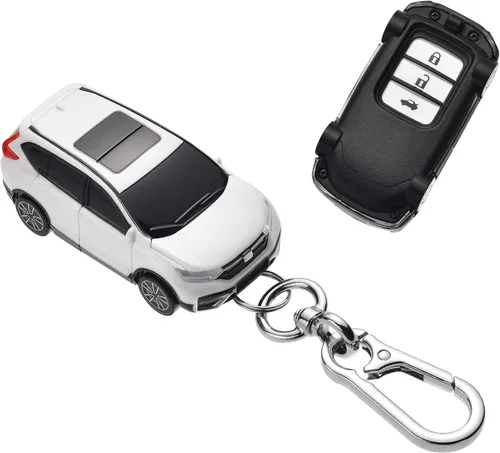 Vista 12 de para Funda de Llavero Honda - Estuche de llavero compatible con Honda Accord Civic CRV Pilot Odyssey Passport Llave Remota Inteligente - Negro