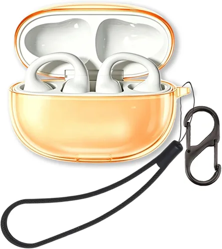 Vista 12 de Funda para auriculares Shokz OpenDots 2 (negro transparente)