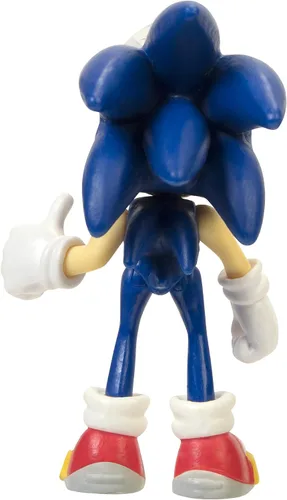 Vista 5 de Sonic The Hedgehog - Figura de acción de Sonic de 2.5 pulgadas, juguete coleccionable, 3 años