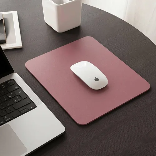 Vista 20 de WAYBER Protector de cuero para escritorio, alfombrilla de mouse impermeable, alfombrilla de escritorio de poliuretano, cubierta de escritorio