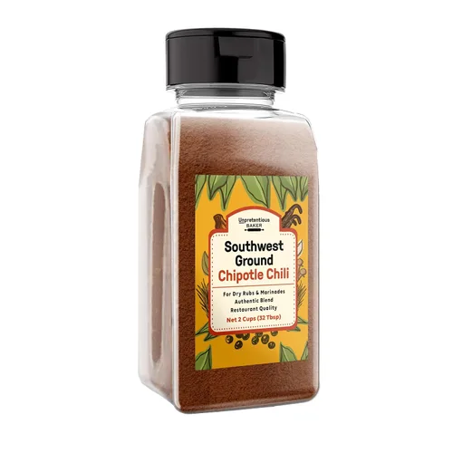 Vista 3 de Unpretentious Southwest Ground Chipotle Chili and Smoky Mesquite - Paquete de condimentos, varios tamaños, barbacoa y parrilla, sabores ahumados
