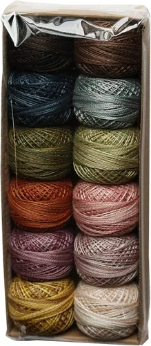 Vista 37 de Valdani Perla Algodón Sz 8 Halloween 73 yardas/Bola