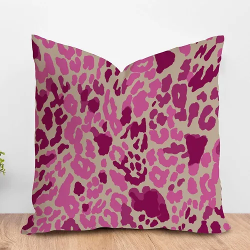 Vista 26 de ArogGeld Funda de almohada para sofá, guepardo y leopardo, estampado de leopardo, funda de cojín decorativa de granja para sala de estar