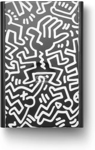 Vista 14 de ÖGON -DESIGNS- Tarjetero automático de aluminio, protección RFID contra fraude y desmagnetización, cartera delgada y minimalista para hombres