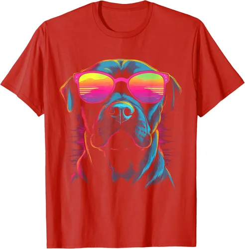 Vista 68 de Pit Bull Mom Dog Lover Colorido Artistic Pitbull Owner - Camiseta para mujer, Negro