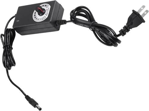 Vista 7 de Convertidor de CA a CC 110V-240V a 3-12V Adaptador de corriente 2A con enchufe de EE. UU. para ventilador eléctrico, motor de taladro, control