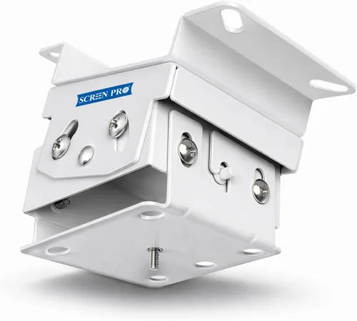 Vista 11 de Soporte para proyector, altura ajustable de 42.5 a 59 pulgadas, soporte de techo universal de movimiento completo, peso máximo de 22 libras y brazos
