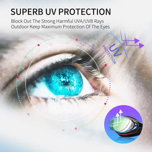 Vista 5 de Gafas de natación ópticas para personas con miopía, a prueba de fugas, antivaho y con protección ultravioleta, para adultos, hombres y mujeres