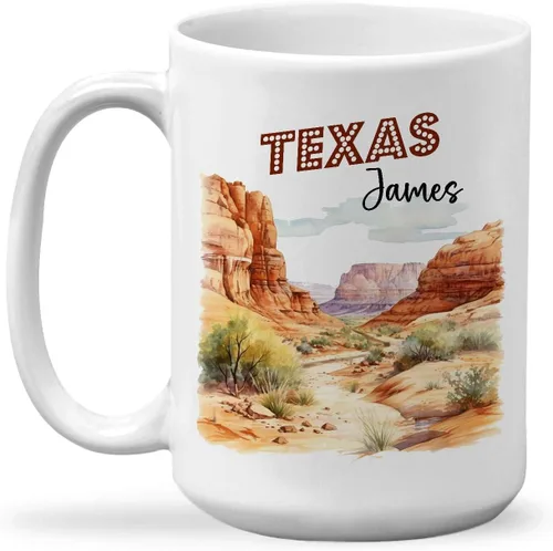 Vista 12 de Tazas de viaje con nombre personalizado Mount Rushmore National Memorial, tazas de viaje de cerámica personalizadas con diseño de lugar famoso