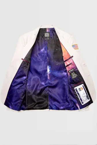 Vista 5 de Opposuits Men's Tall Size Outer Astronaut-Space Grey
