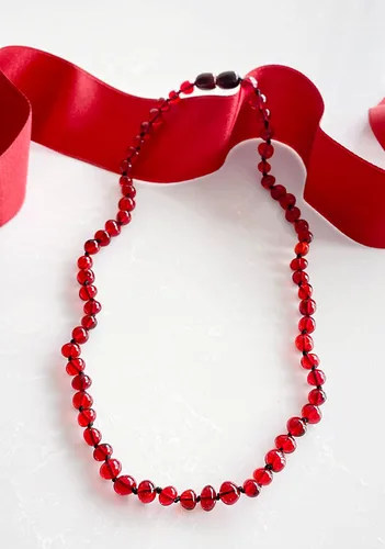 Vista 12 de Amber Necklace for Women - HandMade Baltic Jewelry for Adult - 18 inch - 100% Genuine