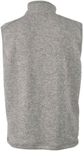 Vista 3 de Charles River Apparel Chaleco de forro polar para hombre Pacific Heathered