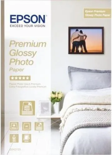 Vista 3 de Epson C13S042155 Premium - Papel fotográfico brillante - Papel fotográfico brillante - A4 (8.268 x 11.693 in) - 15 hojas