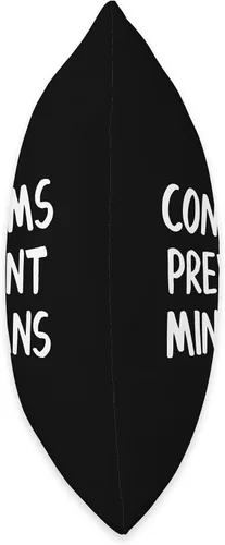 Vista 2 de Condoms Prevent Minivans Almohada de tiro 16x16, multicolor