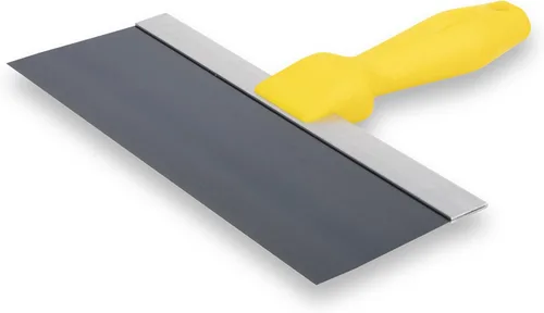 Vista 6 de WAL-BOARD TOOLS Cuchillo de cinta para paneles de yeso, acero azul de 6 pulgadas, ensamblado en Estados Unidos Yellow plastic handle taping knife