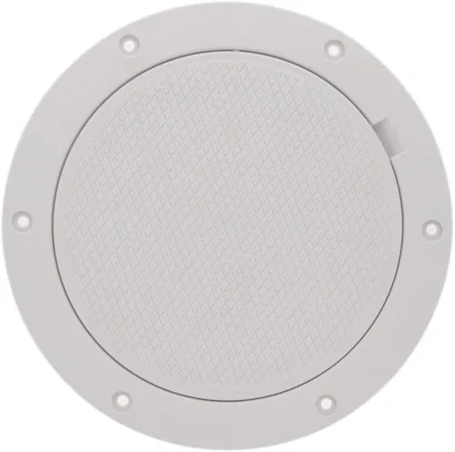 Vista 5 de TCH Hardware - Escotilla de inspección de placa de cubierta redonda de 4 pulgadas, 6 pulgadas, 8 pulgadas, color negro, blanco, gris, negro, blanco