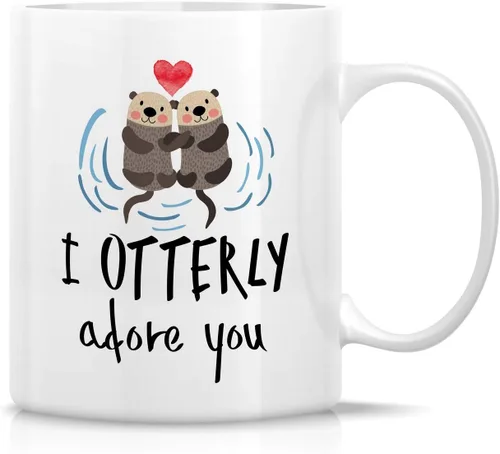 Vista 9 de Retreez Taza divertida – I Love You to The Moon & Back - Tazas de café de cerámica de 11 onzas – Divertido, sarcasmo, sarcástico, motivacional