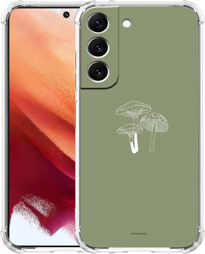 Vista 38 de Funda de collage estético para Samsung Galaxy S21, patrón de citas positivas, funda de TPU suave de moda compatible con Galaxy S21