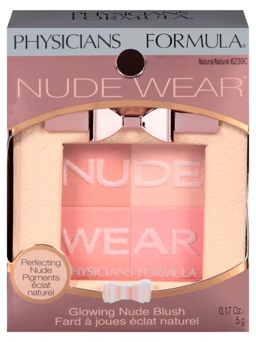 Vista 4 de Physicians Formula Nude Wear - Rubor nude brillante, natural, 0.17 onzas