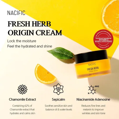 Vista 8 de NACIFIC Fresh Herb Origin - Juego de 4 piezas para el cuidado de la piel, tónico hidratante, suero antioxidante, crema hidratante, suero de niebla